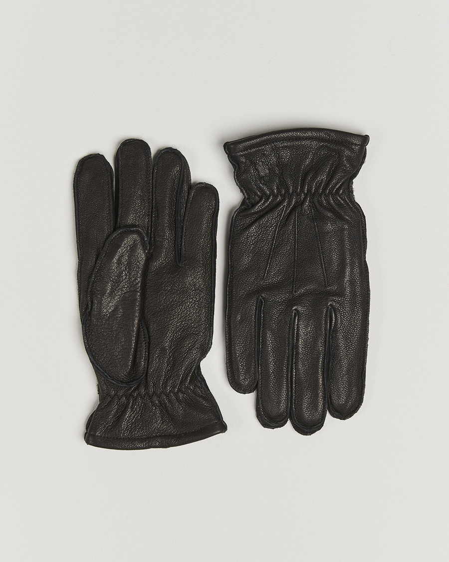 Herren | Polo Ralph Lauren Full Grain Leather Gloves Black | Polo Ralph Lauren | Full Grain Leather Gloves Black