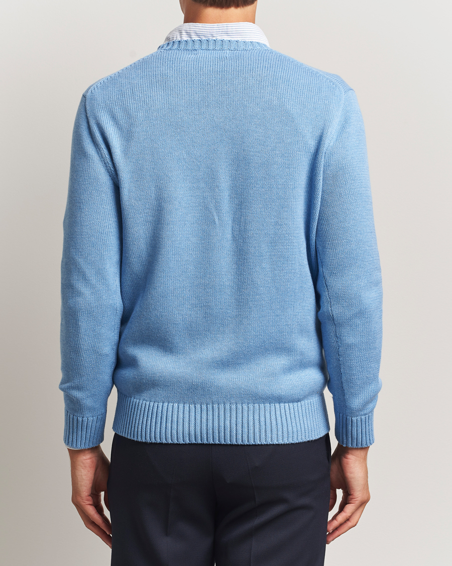 Herren | Pullover | Polo Ralph Lauren | Cotton Crew Neck Sweater Soft Royal Heather