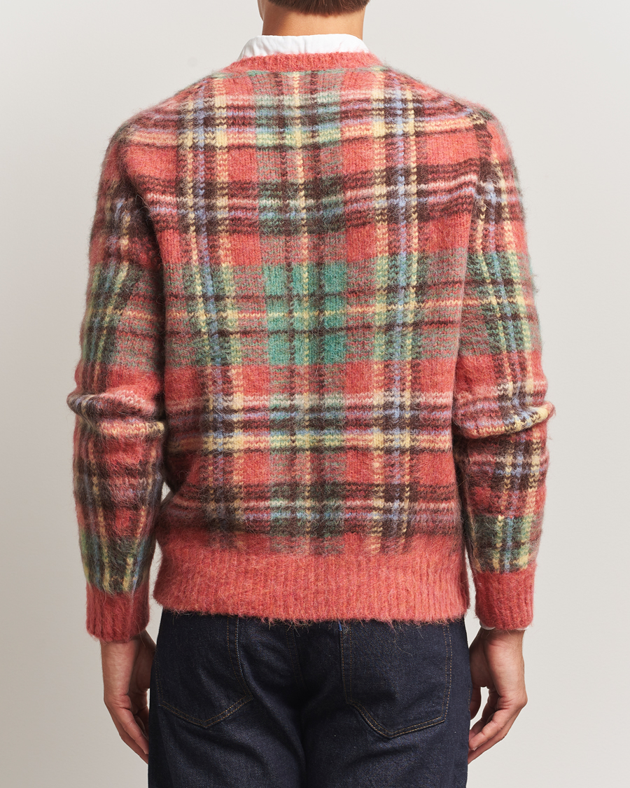 Herren | Pullover | Polo Ralph Lauren | Checked Wool Sweater Red Combo