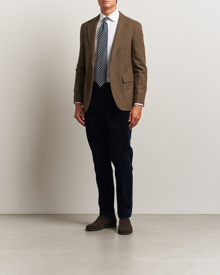 Herren | Sakkos | Polo Ralph Lauren | Single Breasted Guncheck Sportcoat Olive