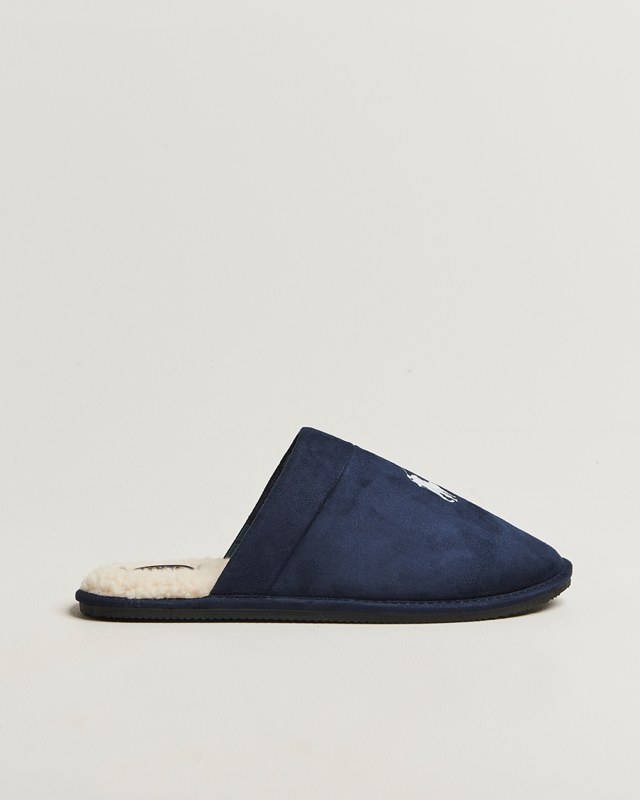 Herren | Sandalen & Pantoletten | Polo Ralph Lauren | Klarence Dress Slipper Navy/BlackWatch