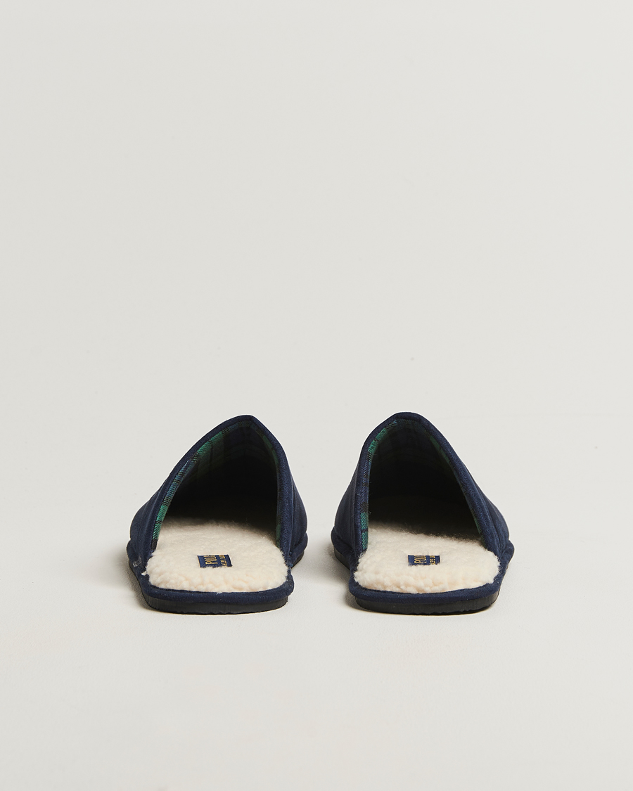 Herren | Sandalen & Pantoletten | Polo Ralph Lauren | Klarence Dress Slipper Navy/BlackWatch
