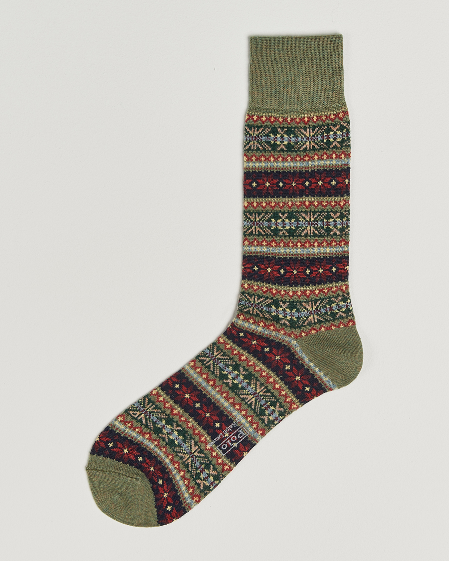 Herren | Unterwäsche | Polo Ralph Lauren | Fair Isle Sock Loden Heather