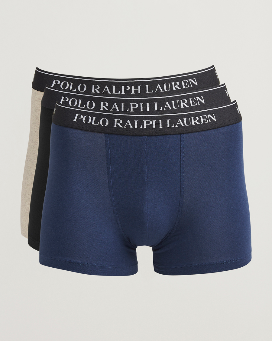 Herren | Unterwäsche | Polo Ralph Lauren | 3-Pack Trunk Navy/Beige/Black