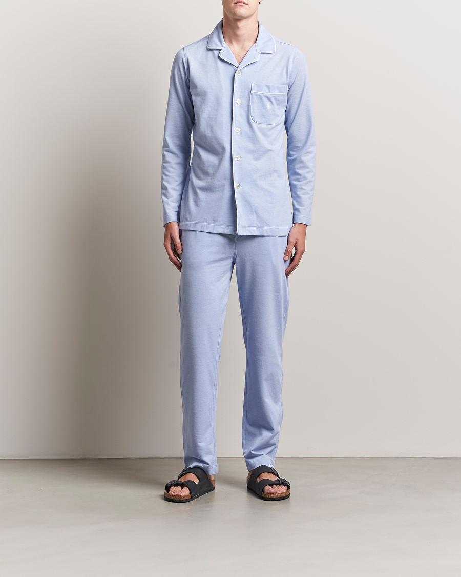 Herren | Schlafanzüge & Bademäntel | Polo Ralph Lauren | Cotton Pyjamas Set Blue