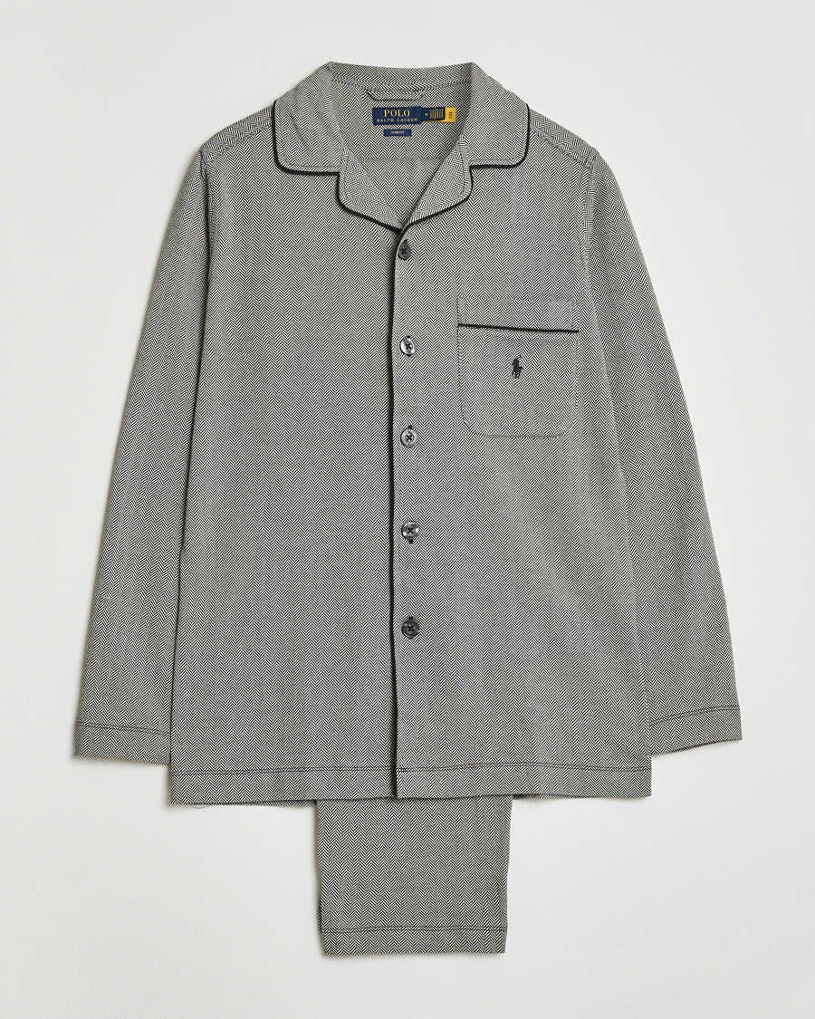 Herren | Schlafanzüge & Bademäntel | Polo Ralph Lauren | Cotton Lounge Set Black/Cream