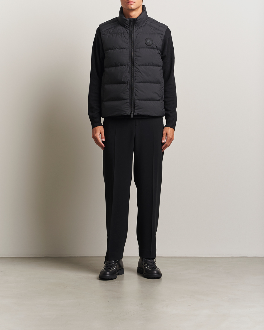 Herren | Jacken | Canada Goose Black Label | Crofton Vest Enduraluxe Black