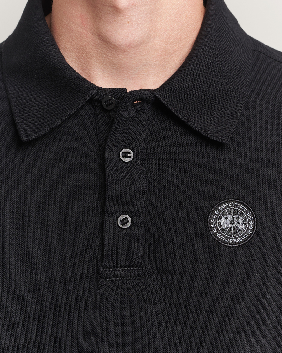 Herren | Poloshirts | Canada Goose Black Label | Beckley Polo Black
