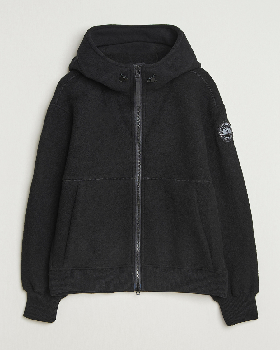 Herren | Pullover | Canada Goose Black Label | Chillwack Fleece Bomber Black