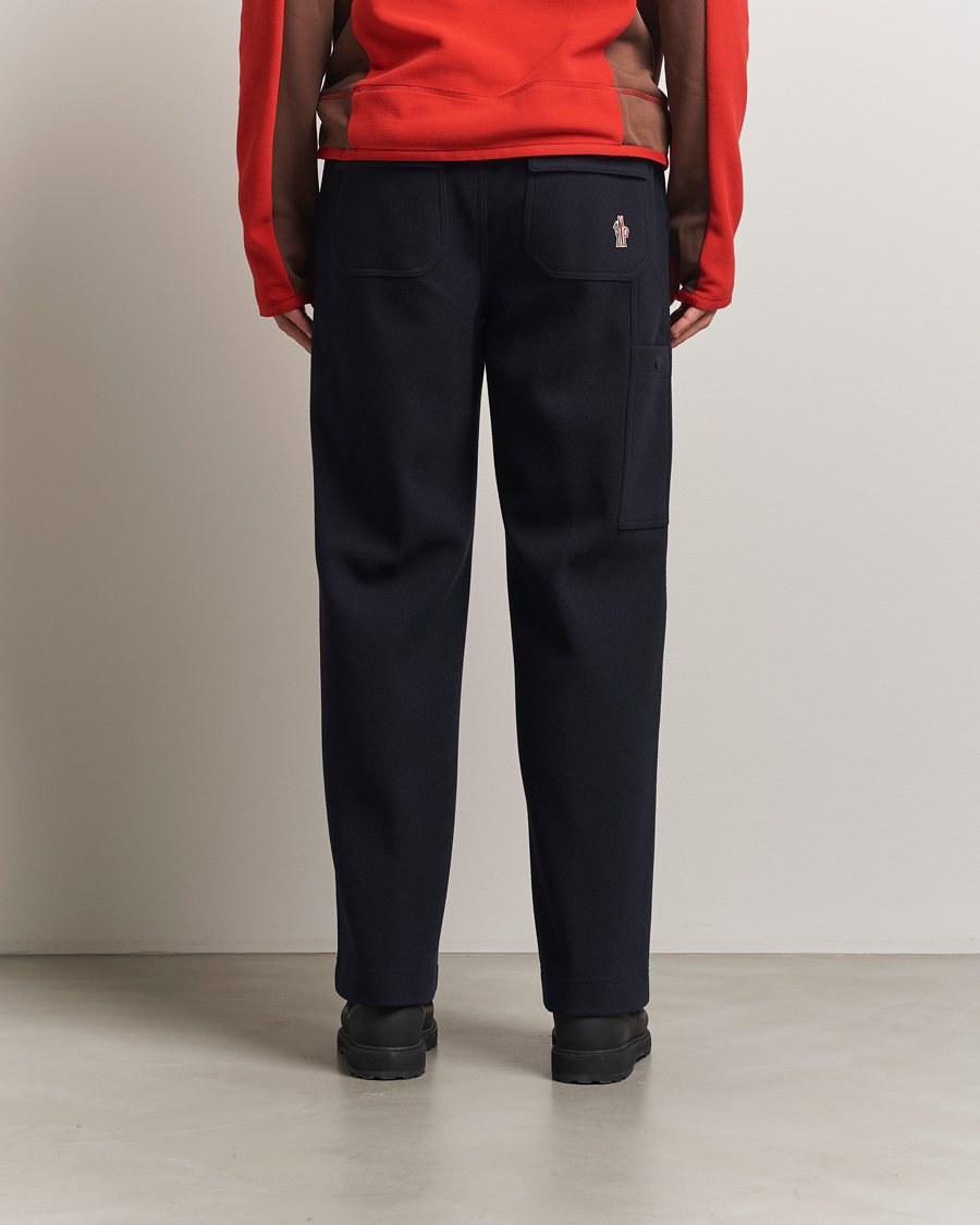 Herren | Hosen | Moncler Grenoble | Brushed Cotton Drawstring Pants Navy