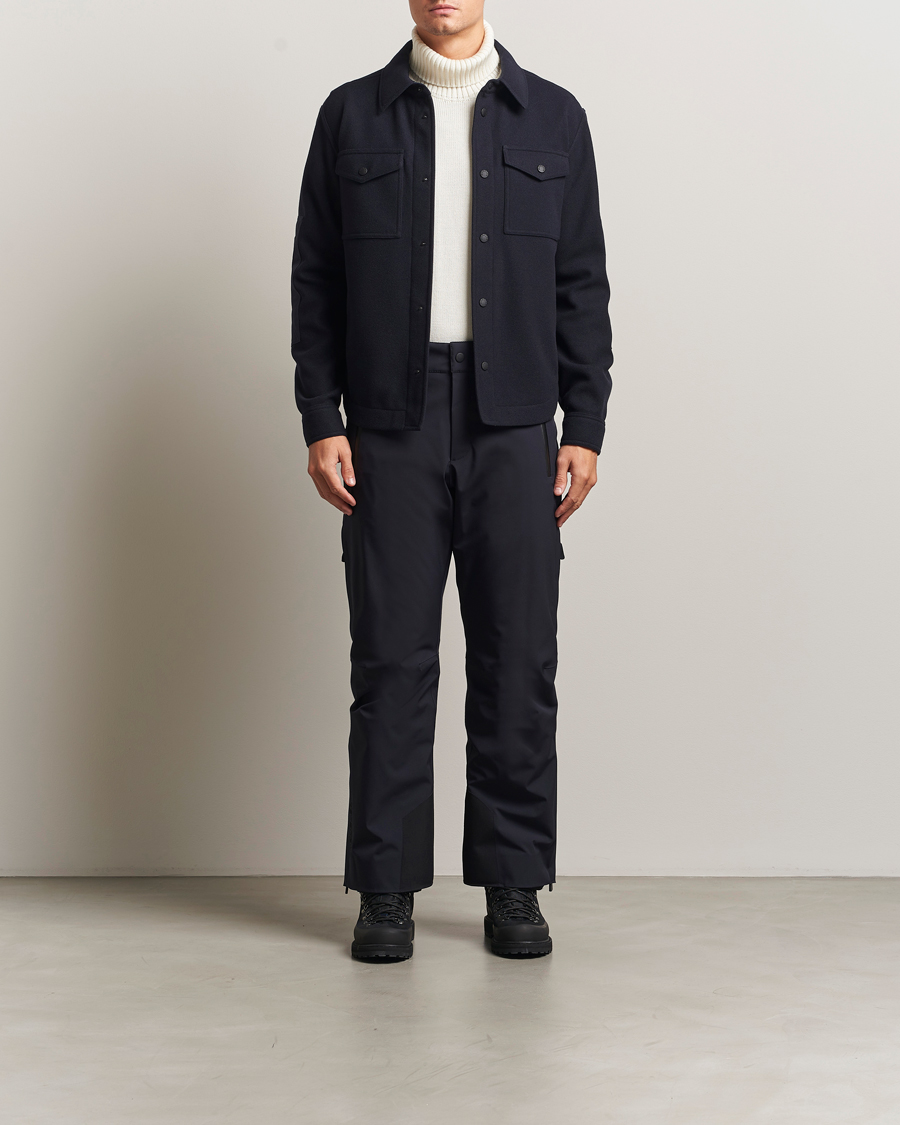 Herren | Jacken | Moncler Grenoble | Brushed Cotton Overshirt Navy