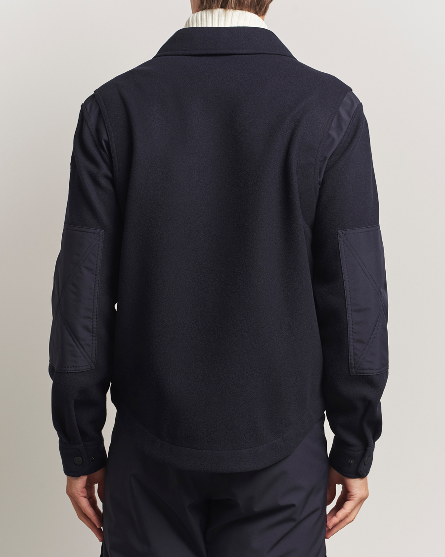Herren | Jacken | Moncler Grenoble | Brushed Cotton Overshirt Navy
