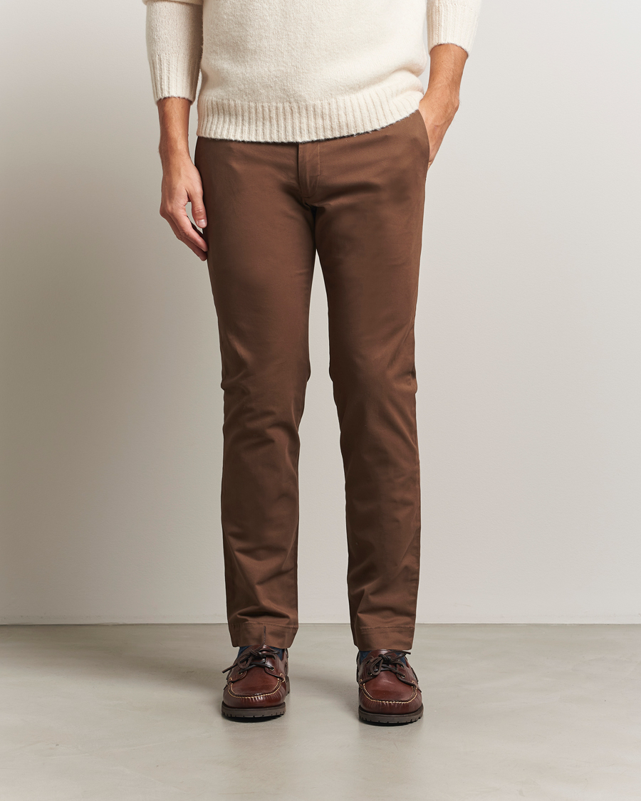 Herren | Hosen | Polo Ralph Lauren | Hudson Slim Fit Stretch Chinos Chestnut