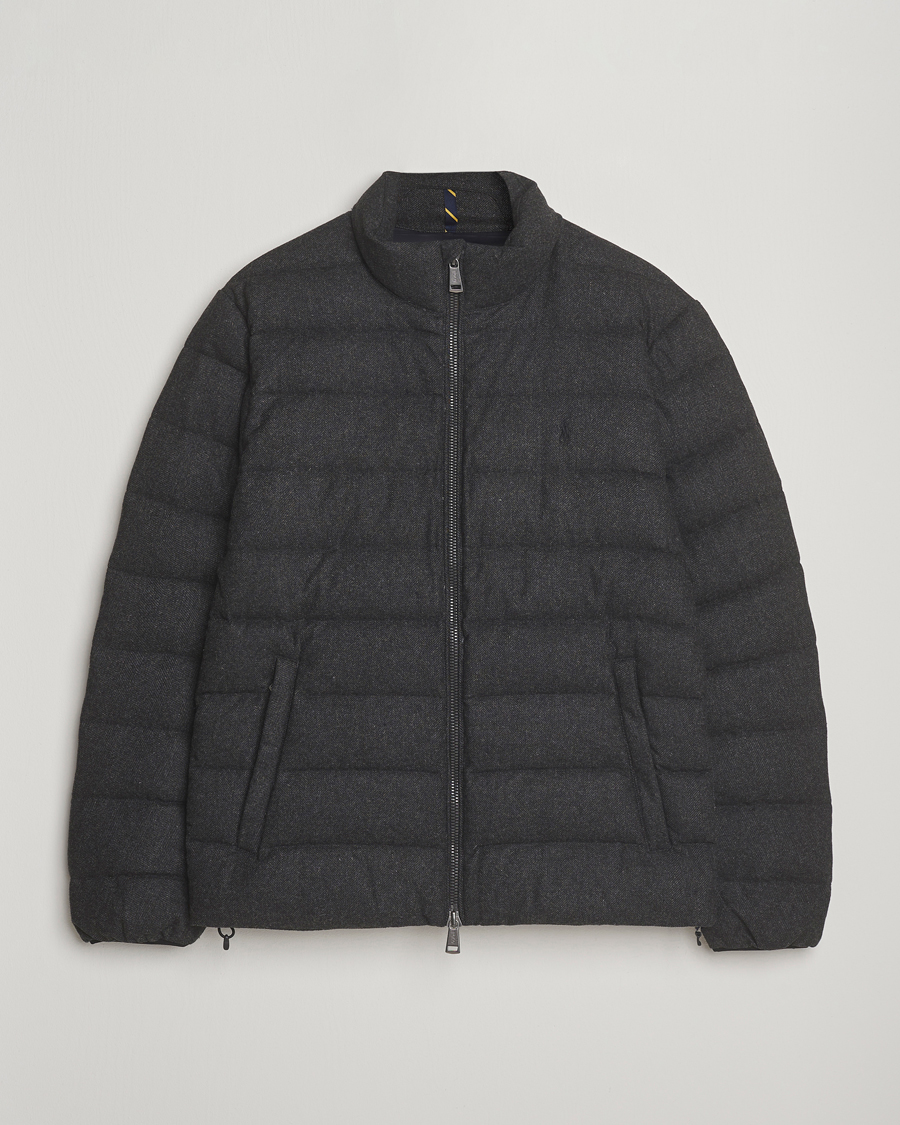 Herren | Jacken | Polo Ralph Lauren | Colden Wool Down Jacket Barclay Heather