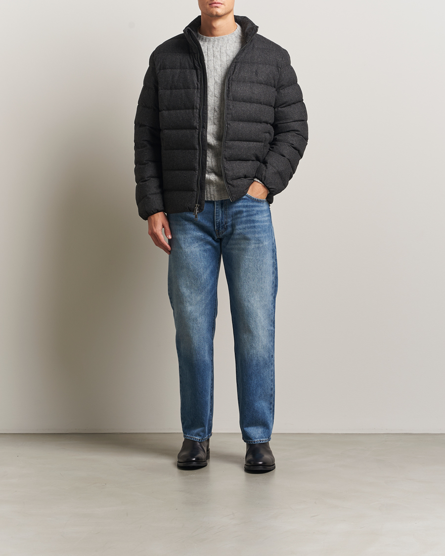 Herren | Jacken | Polo Ralph Lauren | Colden Wool Down Jacket Barclay Heather