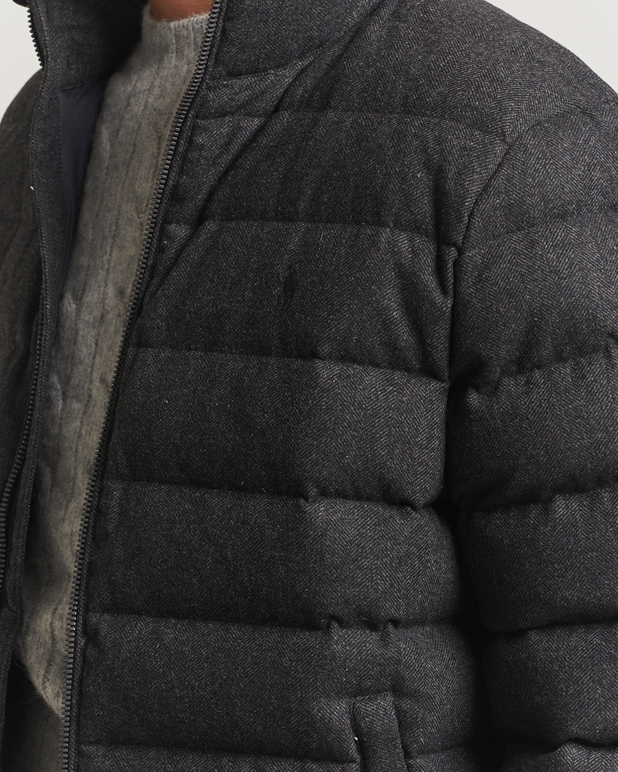 Herren | Jacken | Polo Ralph Lauren | Colden Wool Down Jacket Barclay Heather