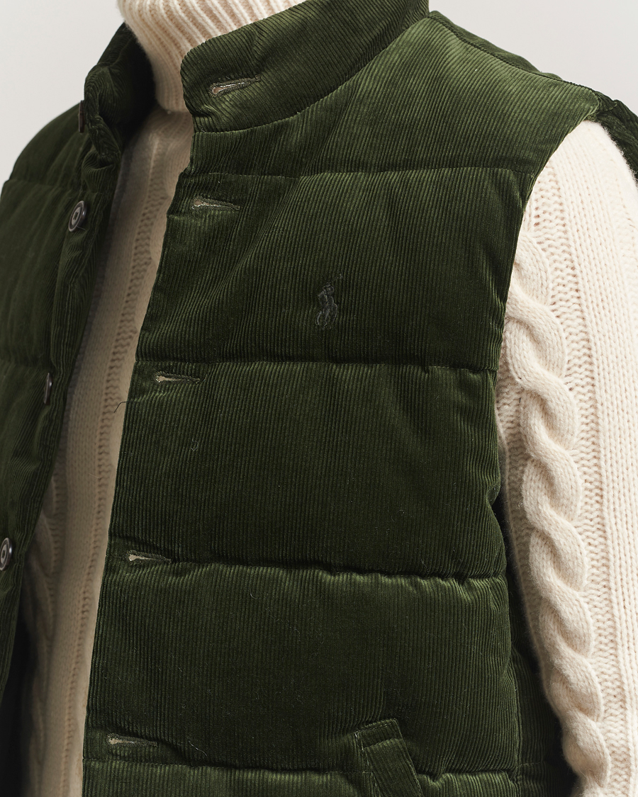 Herren | Jacken | Polo Ralph Lauren | Quilted Corduroy Vest Country Olive