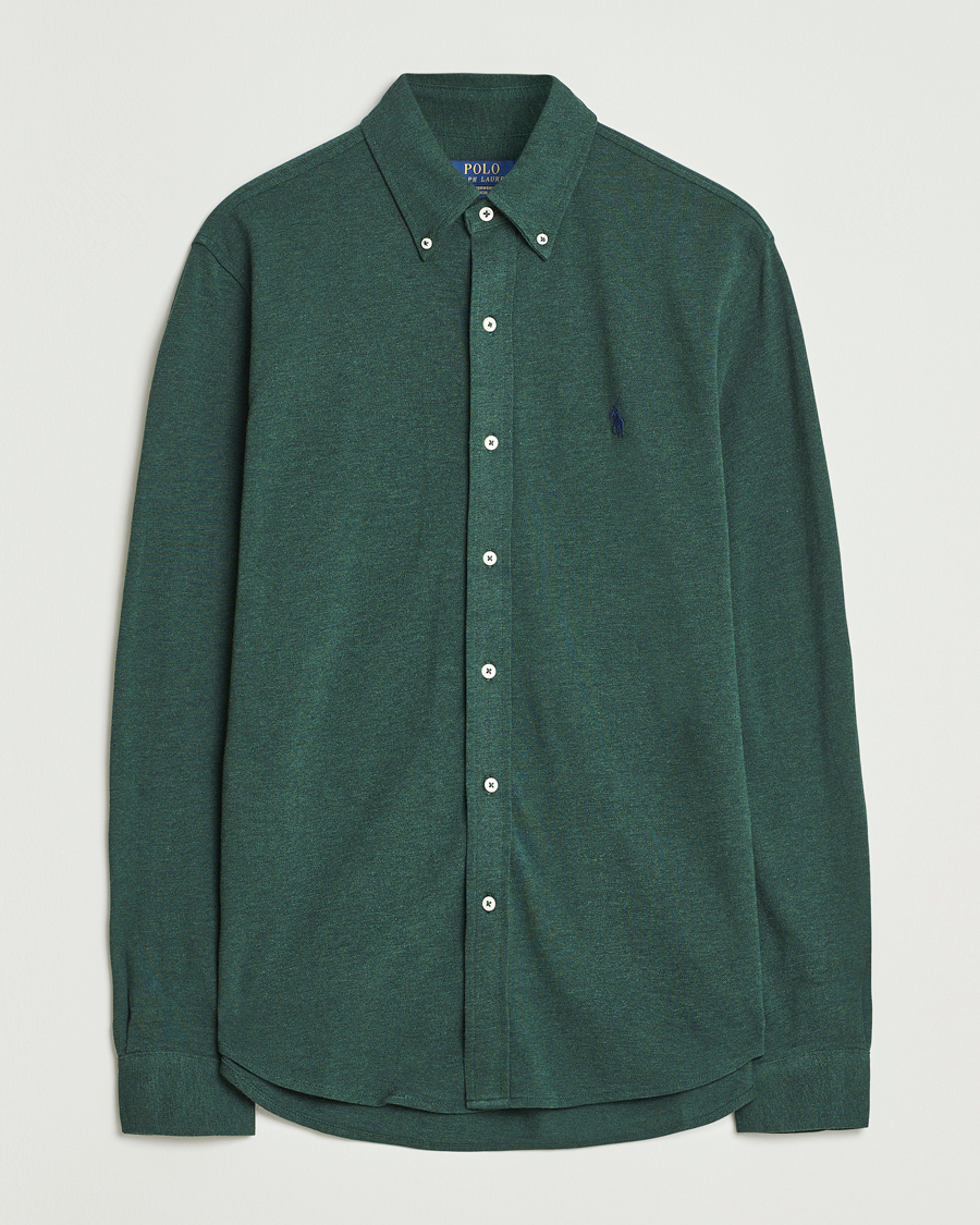Herren | Hemden | Polo Ralph Lauren | Featherweight Mesh Shirt Scotch Pine Heather