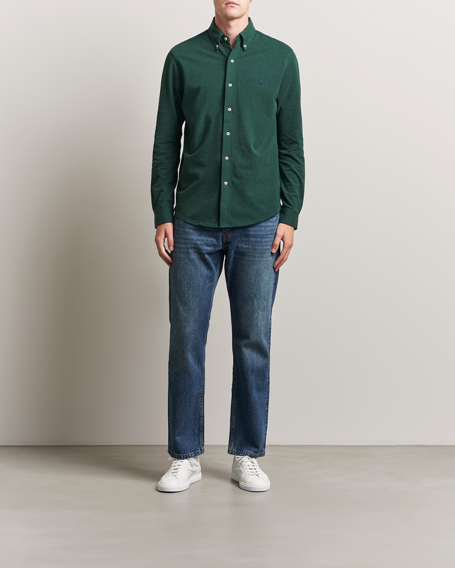 Herren | Hemden | Polo Ralph Lauren | Featherweight Mesh Shirt Scotch Pine Heather