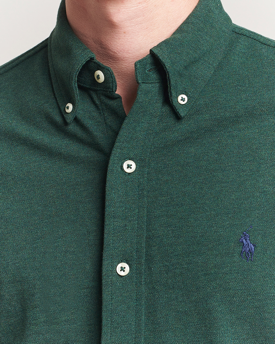 Herren | Hemden | Polo Ralph Lauren | Featherweight Mesh Shirt Scotch Pine Heather