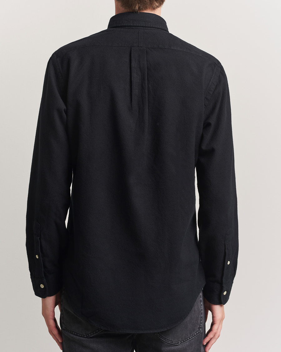 Herren | Hemden | Polo Ralph Lauren | Custom Fit Brushed Flannel Shirt Polo Black