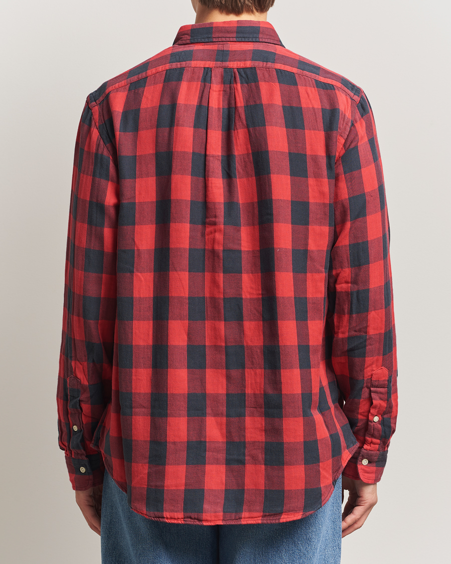 Herren | Hemden | Polo Ralph Lauren | Custom Fit Double Faced Checked Shirt Red/Black