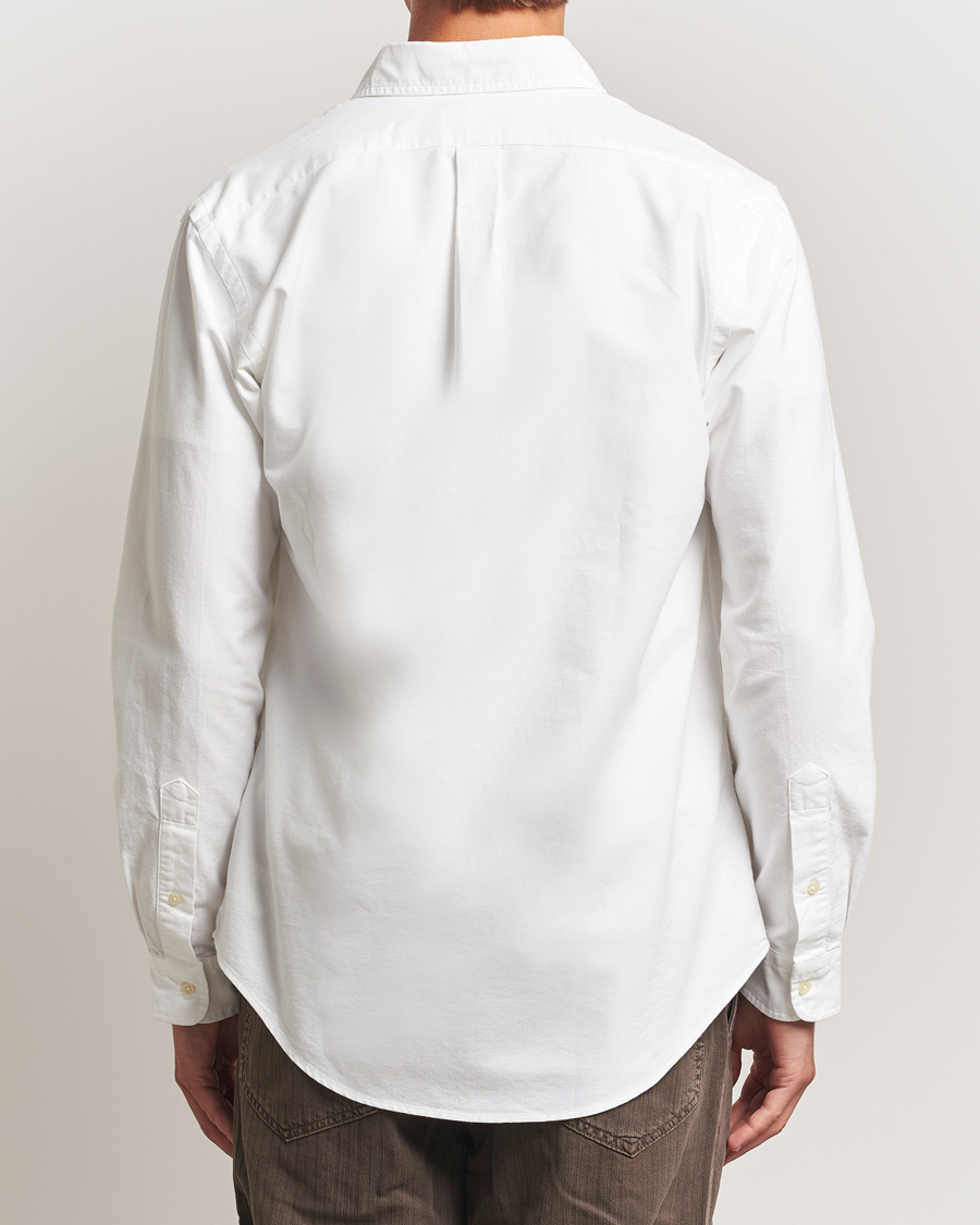 Herren | Hemden | Polo Ralph Lauren | Custom Fit Dog Pocket Oxford Shirt White Black Lab