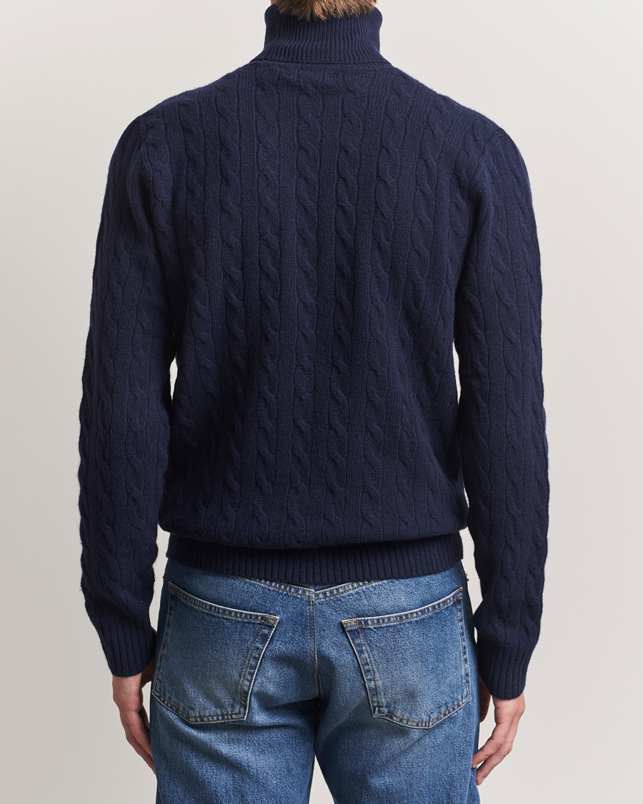 Herren | Pullover | Polo Ralph Lauren | Wool/Cashmere Rollneck Hunter Navy