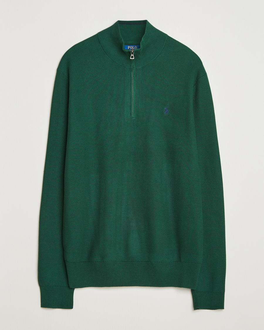 Herren | Pullover | Polo Ralph Lauren | Textured Half Zip Vintage Pine