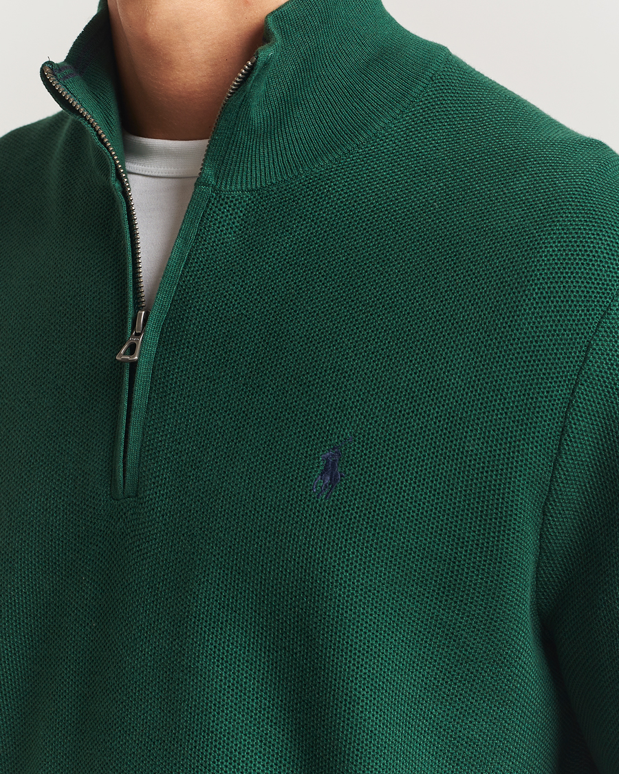 Herren | Pullover | Polo Ralph Lauren | Textured Half Zip Vintage Pine