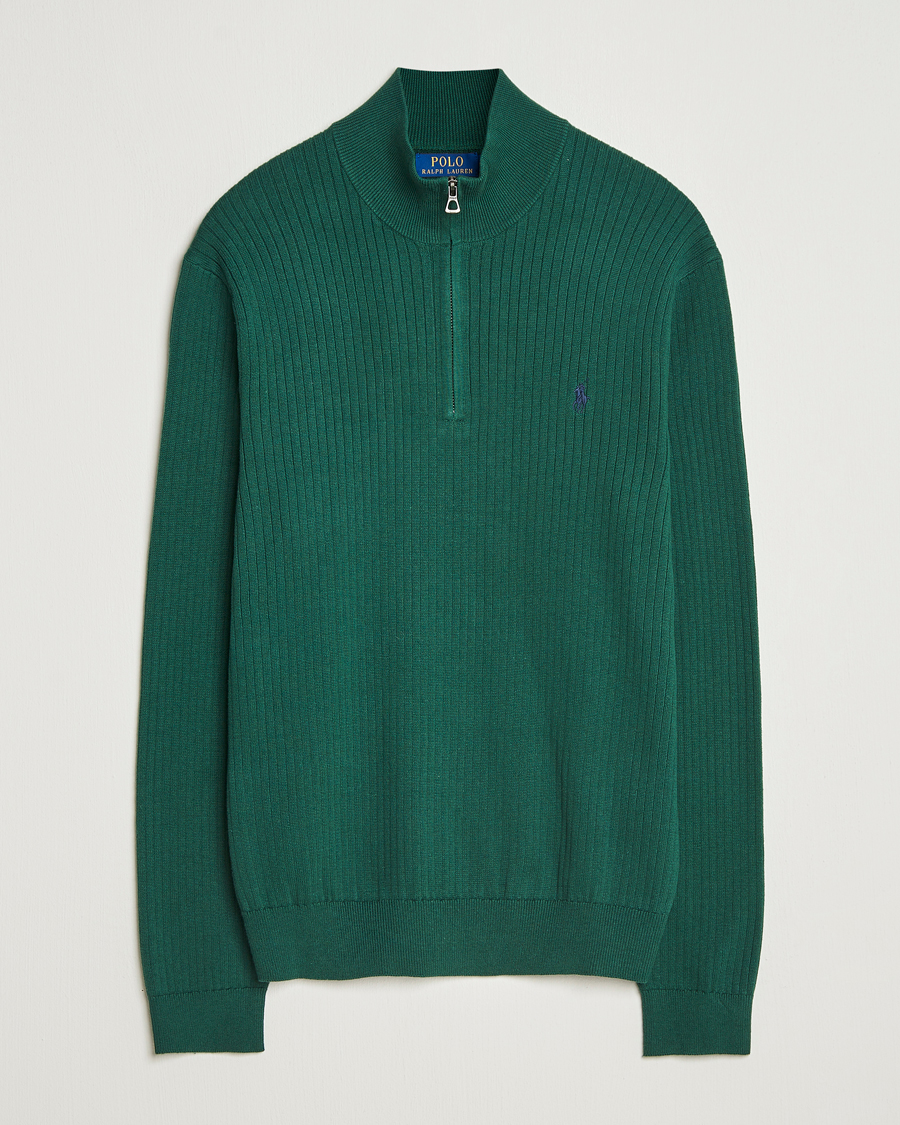 Herren | Pullover | Polo Ralph Lauren | Cotton Half Zip Vintage Pine