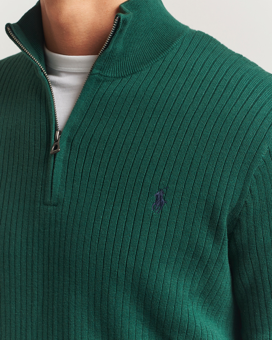 Herren | Pullover | Polo Ralph Lauren | Cotton Half Zip Vintage Pine