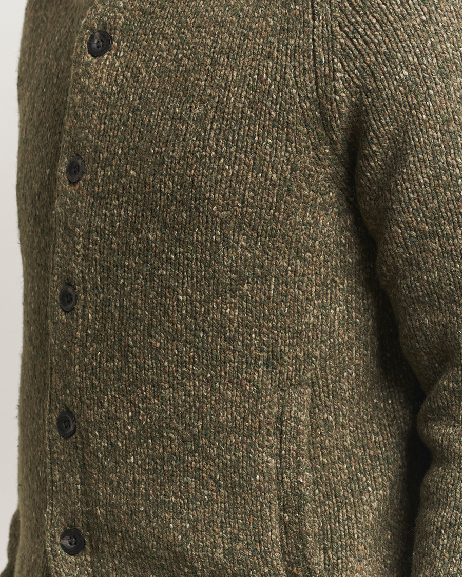 Herren | Pullover | Polo Ralph Lauren | Wool Blend Button Cardigan Olive Marl