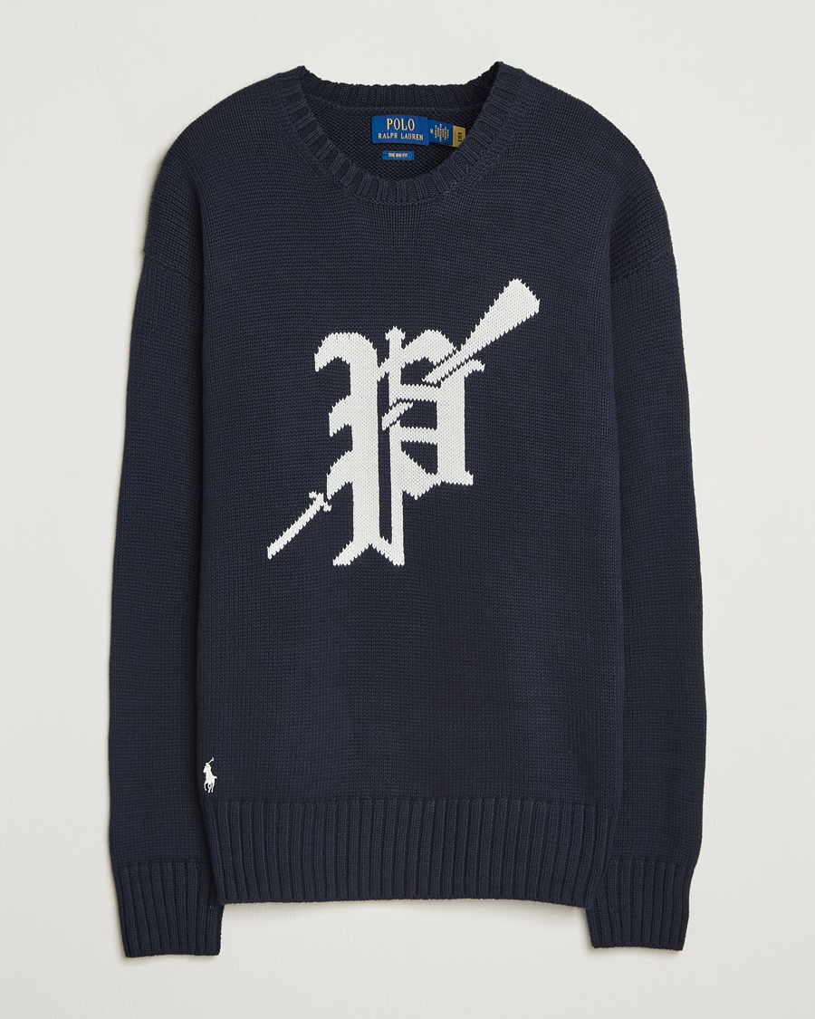 Herren | Pullover | Polo Ralph Lauren | Cotton Logo Sweater Hunter Navy