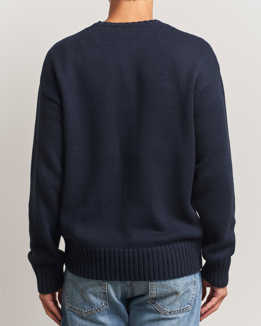 Herren | Pullover | Polo Ralph Lauren | Cotton Logo Sweater Hunter Navy