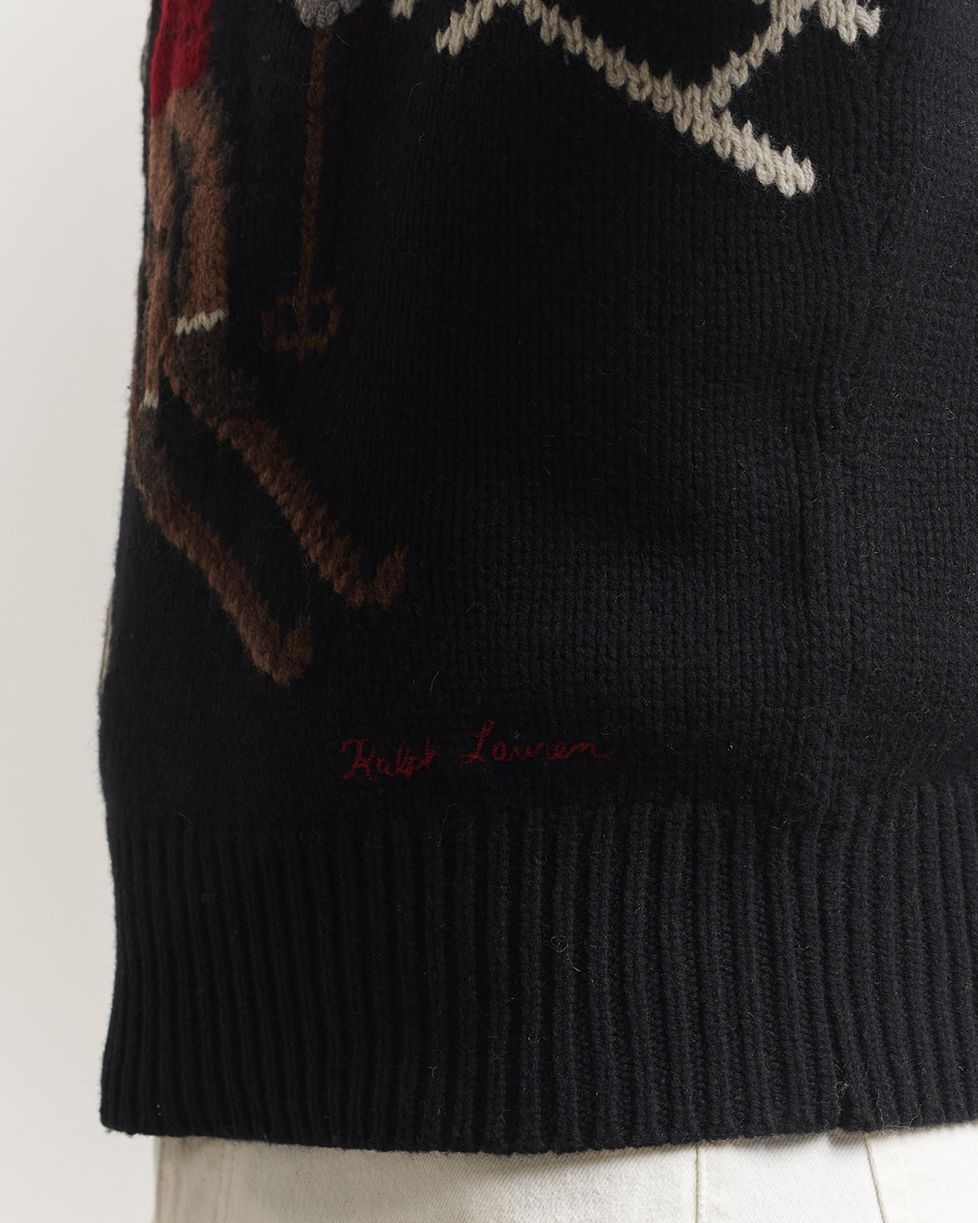 Herren | Pullover | Polo Ralph Lauren | Wool Skier Sweater Black Combo