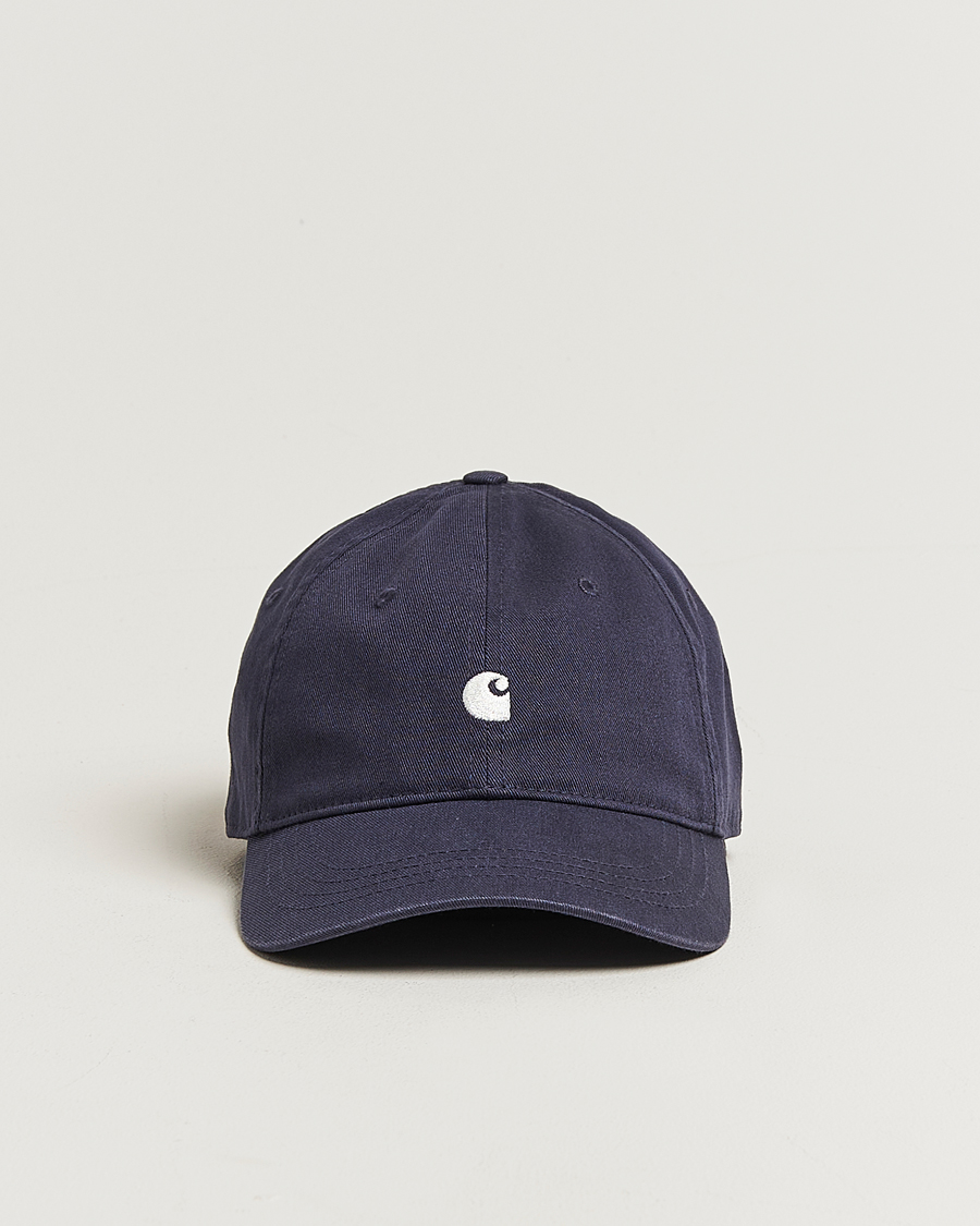 Herren | Carhartt WIP Madison Logo Cap Dark Navy | Carhartt WIP | Madison Logo Cap Dark Navy