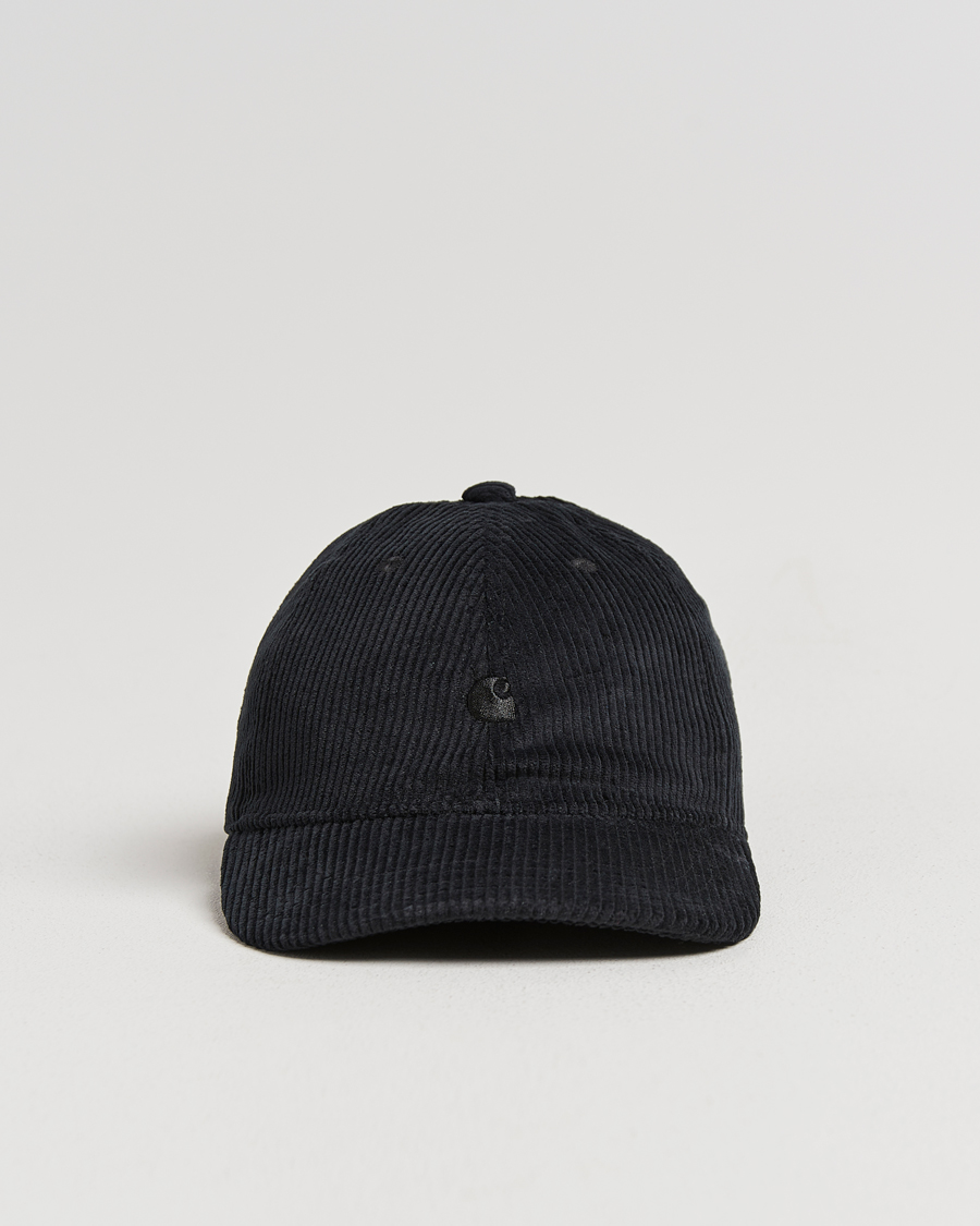 Herren | Carhartt WIP Harlem Cord Cap Black | Carhartt WIP | Harlem Cord Cap Black