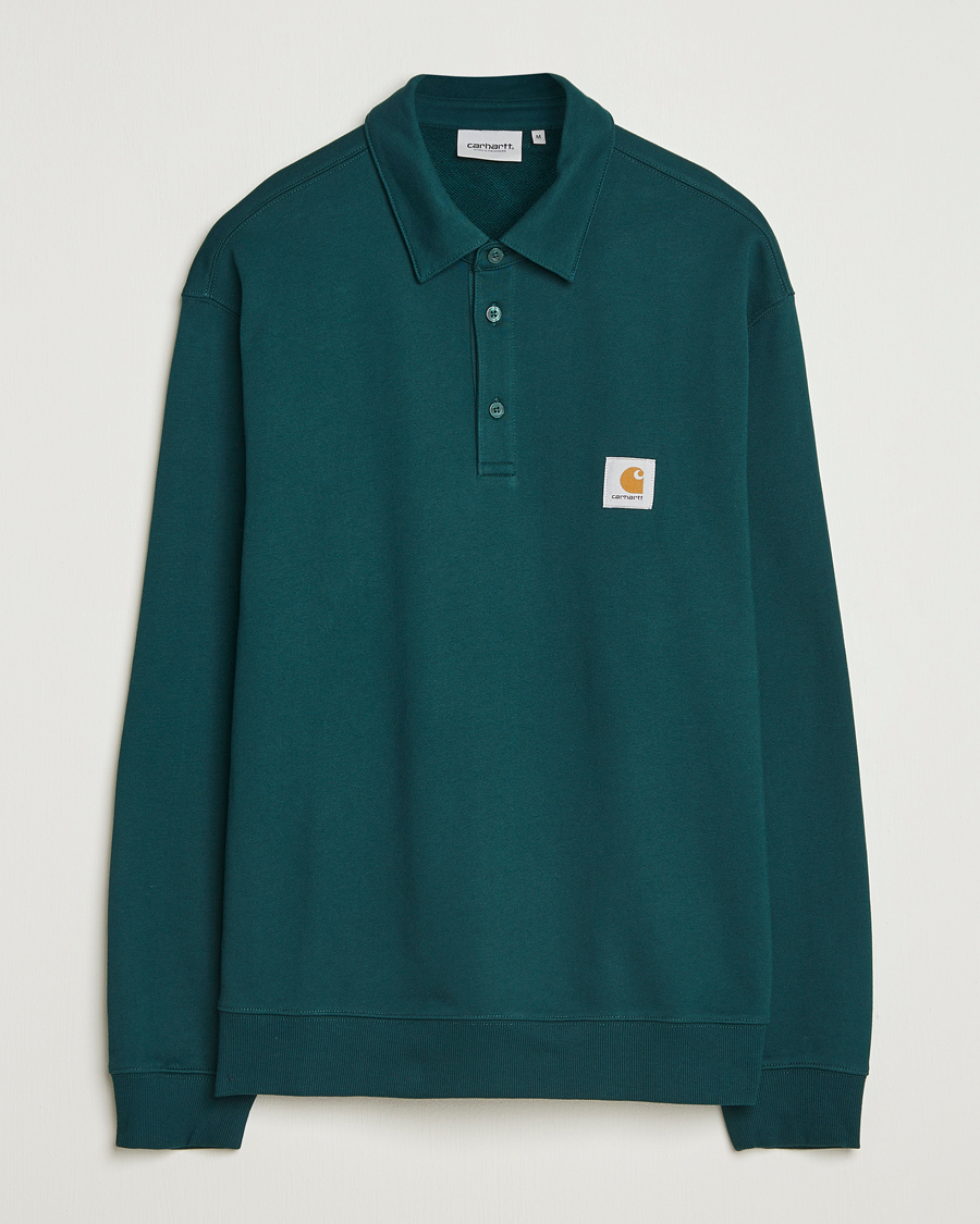 Herren | Pullover | Carhartt WIP | Polo Sweatshirt Dark Fir
