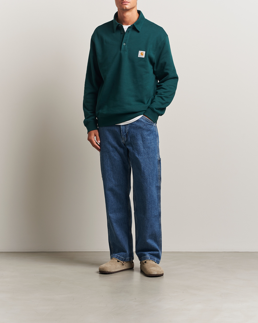 Herren | Pullover | Carhartt WIP | Polo Sweatshirt Dark Fir