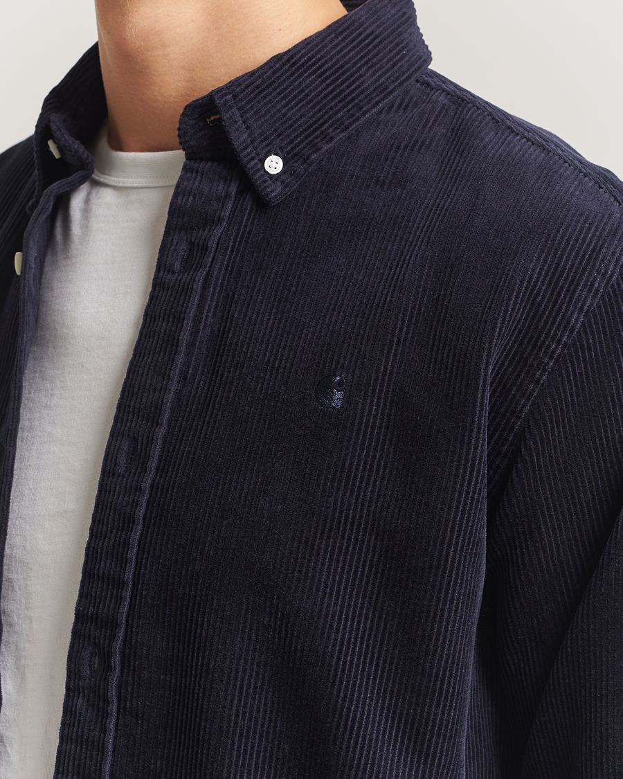 Herren | Hemden | Carhartt WIP | Madison Cord Shirt Dark Navy