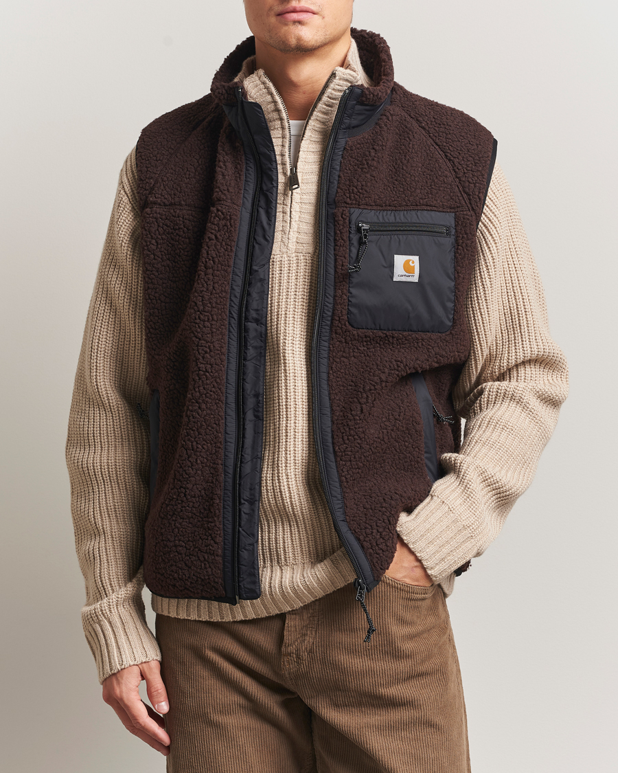 Herren | Jacken | Carhartt WIP | Prentis Pile Vest Palisander Brown