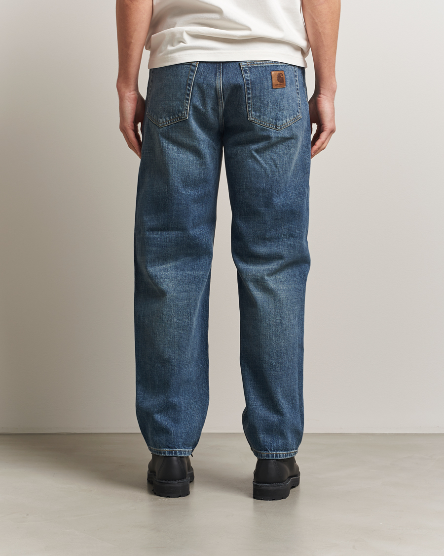 Herren | Jeans | Carhartt WIP | Aaron Pant Camano Denim Dark Used