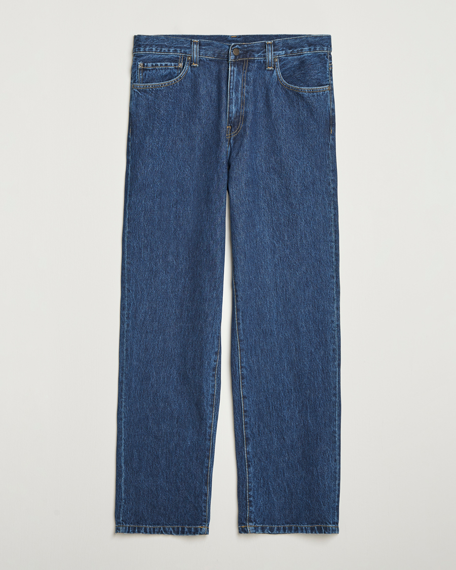 Herren | Jeans | Carhartt WIP | Aaron Pant Smith Denim Stone Wash