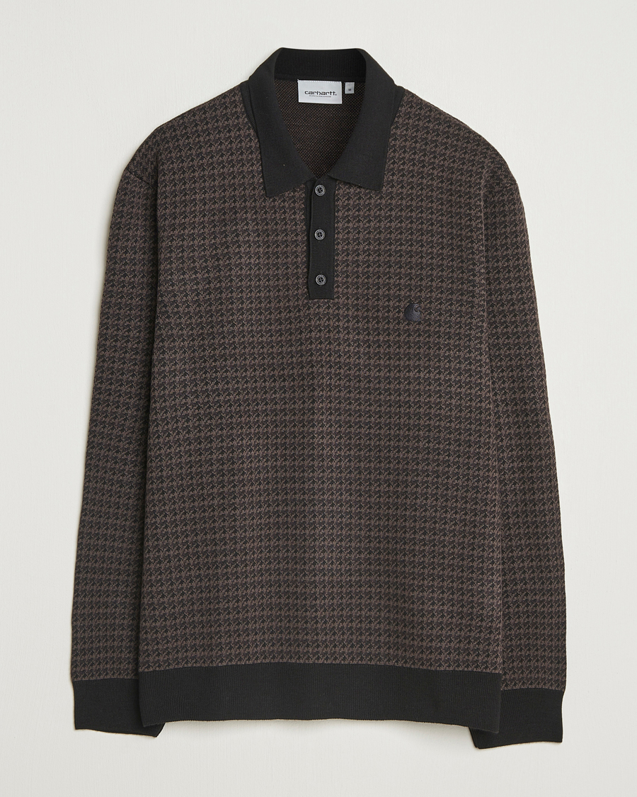 Herren | Pullover | Carhartt WIP | Lowis Houndstooth Polo Vitola Heater