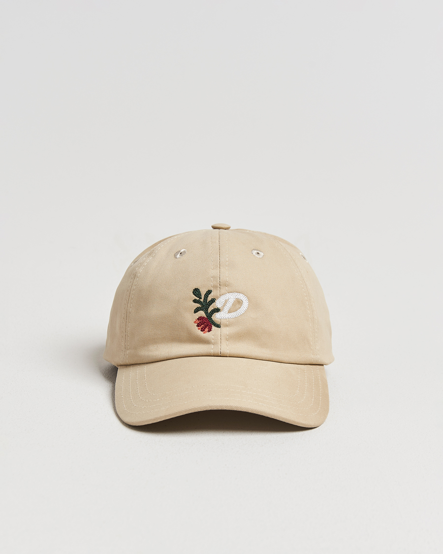 Herren | Hüte & Mützen | Drake's | D Flower Baseball Cap Sand