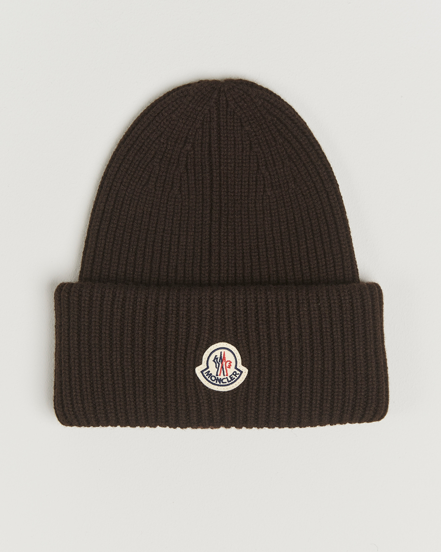 Herren | Mützen | Moncler | Cashmere Beanie Brown