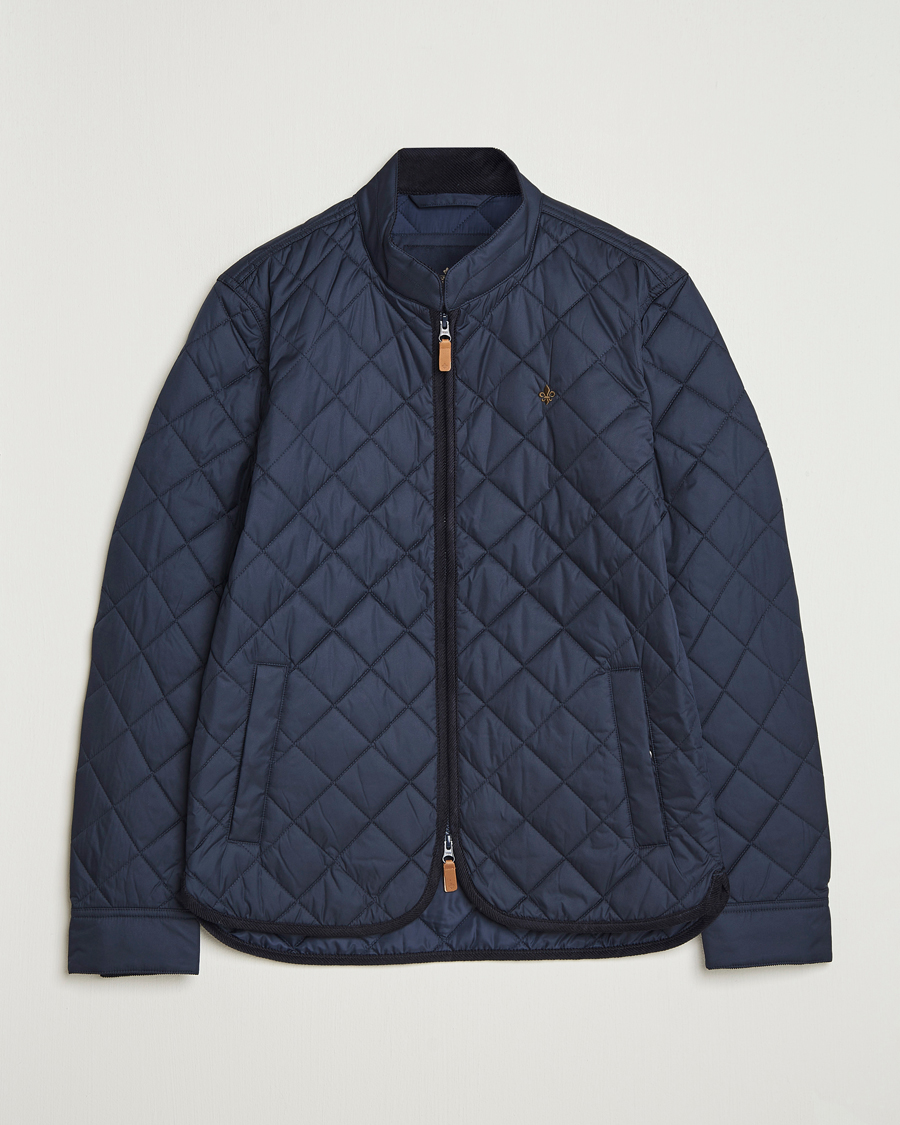 Herren | Westen | Morris | Teddy Quilted Jacket Old Blue