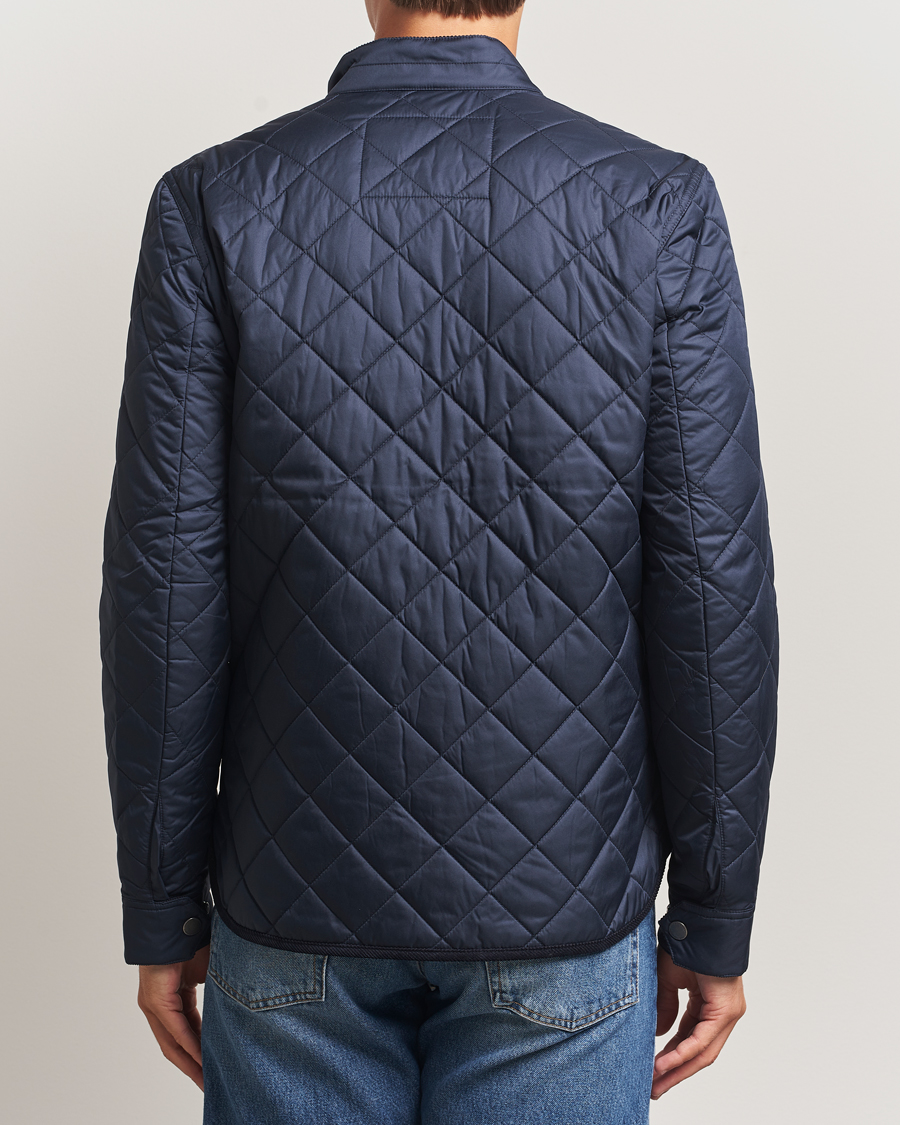 Herren | Westen | Morris | Teddy Quilted Jacket Old Blue