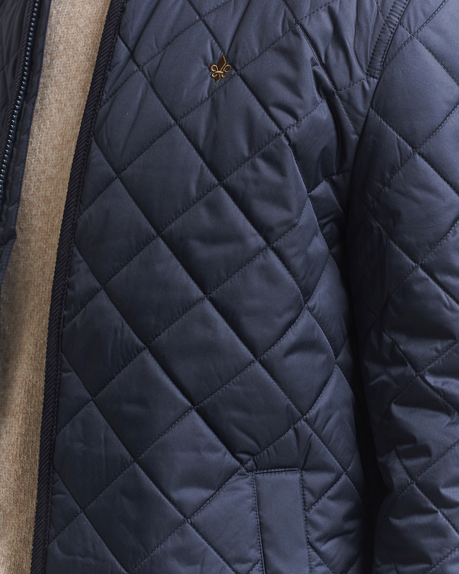 Herren | Westen | Morris | Teddy Quilted Jacket Old Blue